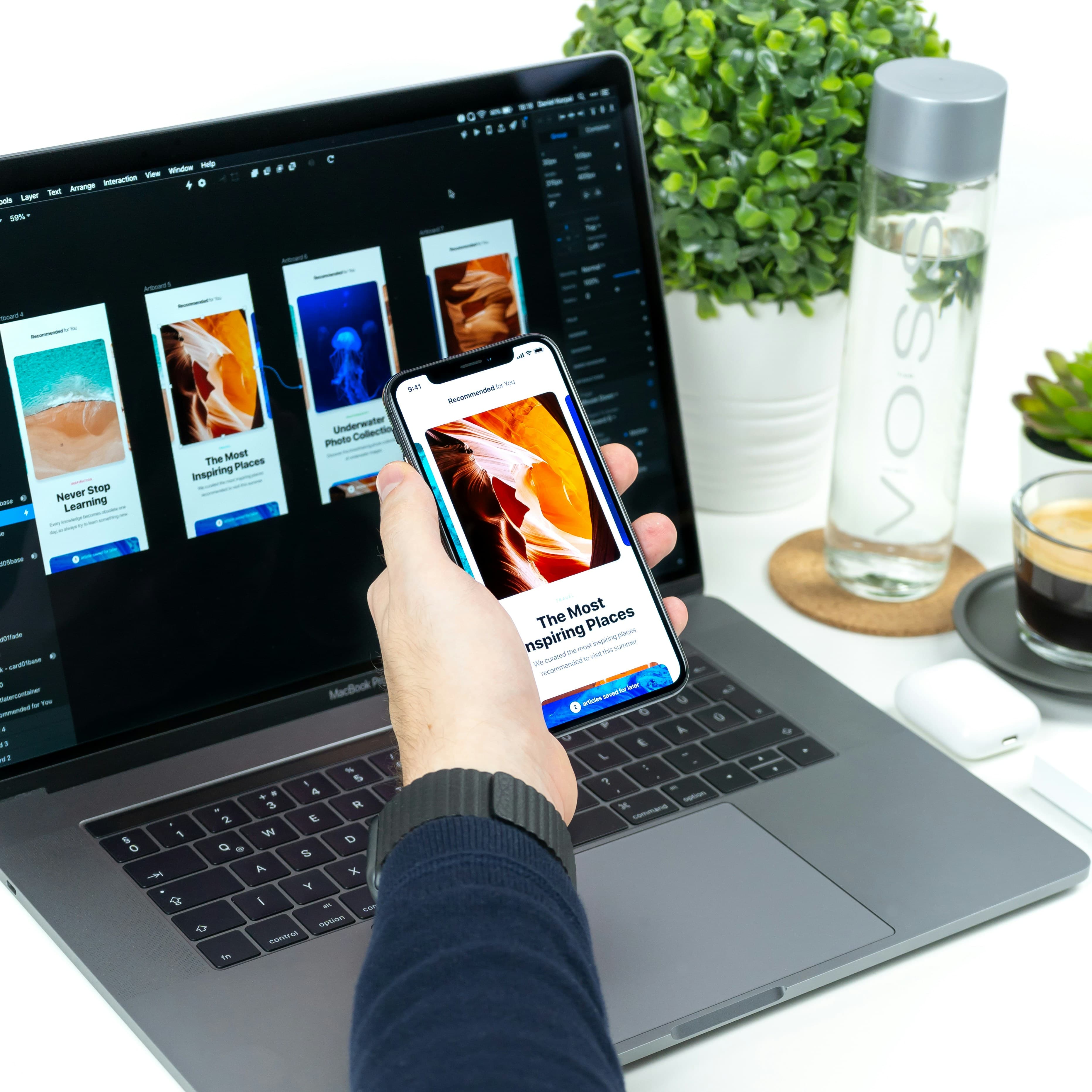 Frontend development illustration